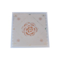 Art Flower Pattern Print Hot Stamping Decoration Soundproof Roof PVC Ceiling Panel